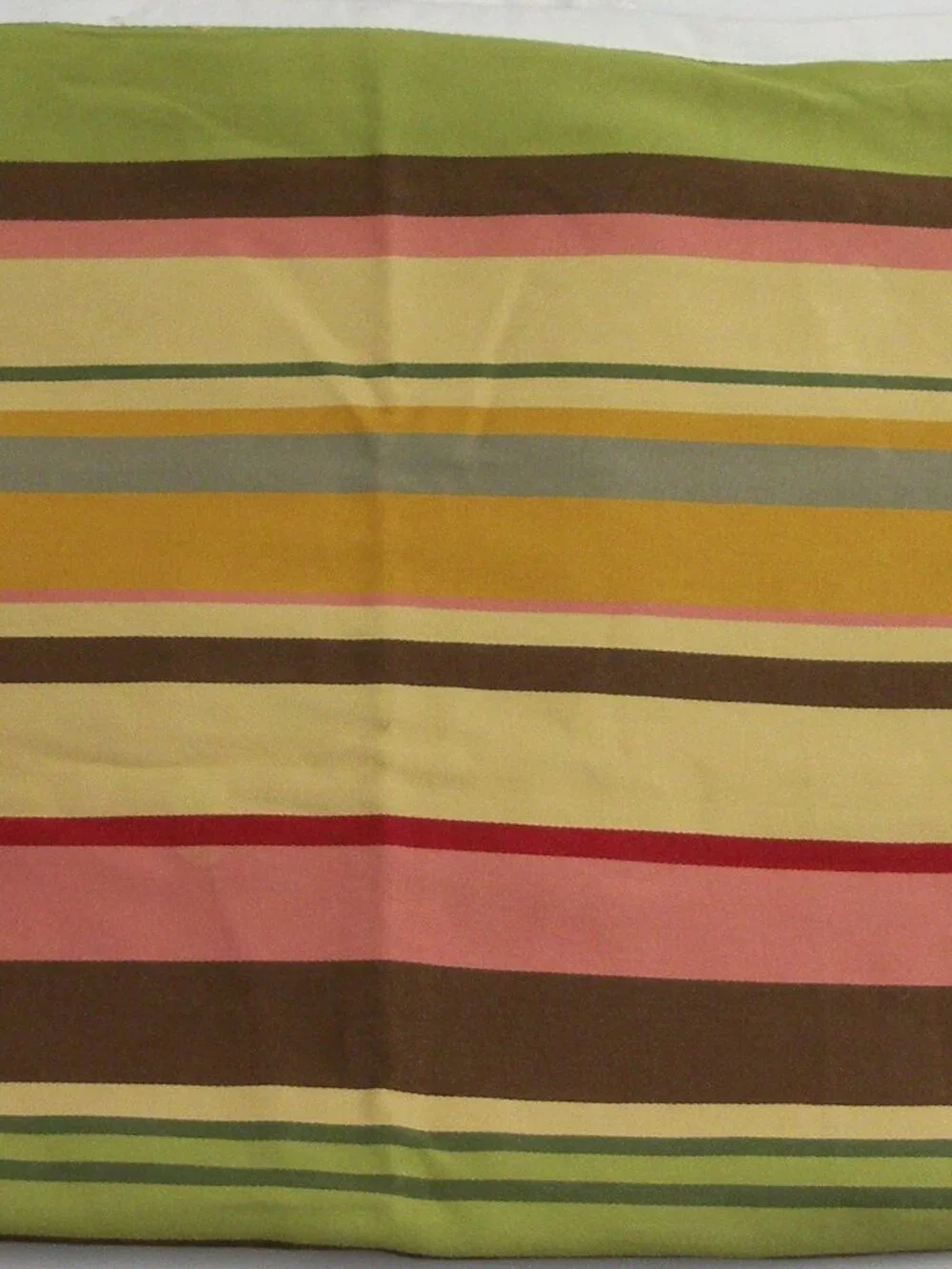 (2) Pottery Barn Duncan Stripe Euro Shams Pillow Covers 25